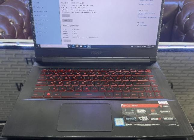 GF65 - Intel - Core i7 - 9750H - 2.6GHz - 8GB - DDR4 - 15.6Inch - 1920 x 1080 - 512GB SSD