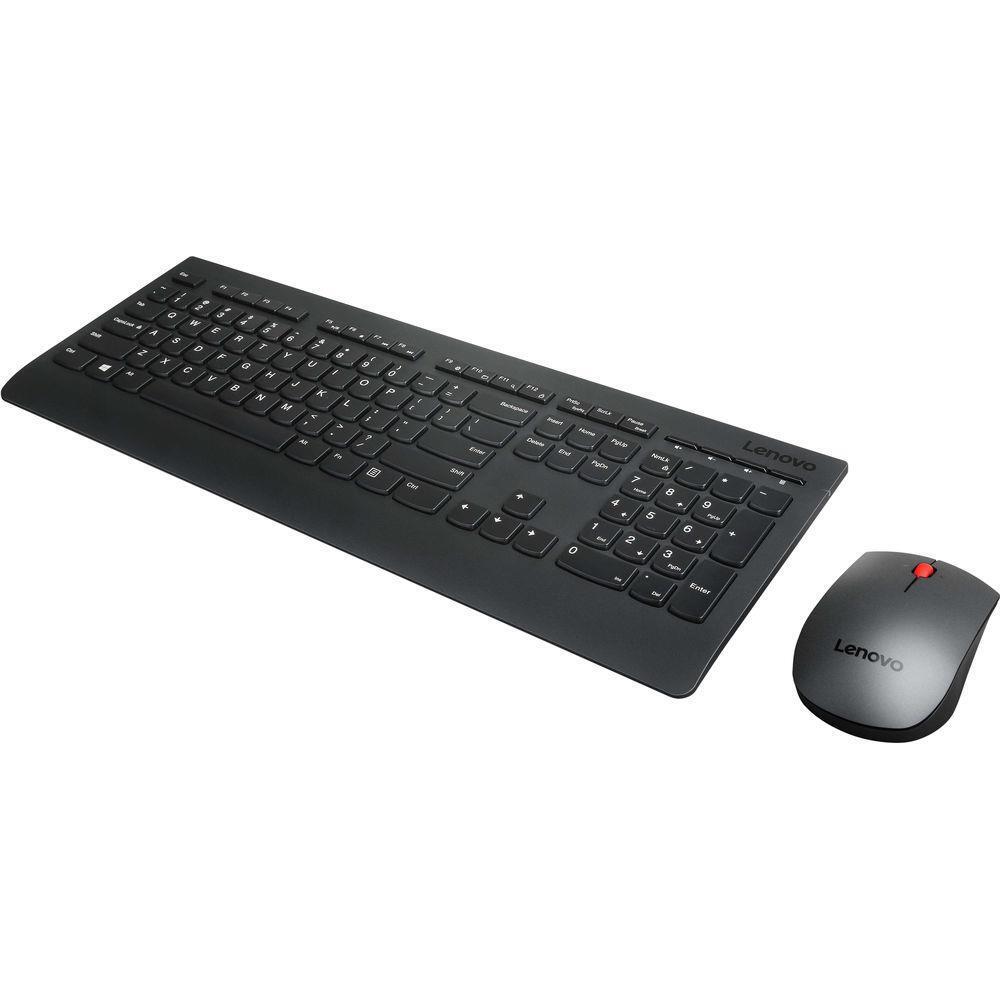 Lenovo Professional Wireless Combo Keyboard & Mouse (US English)