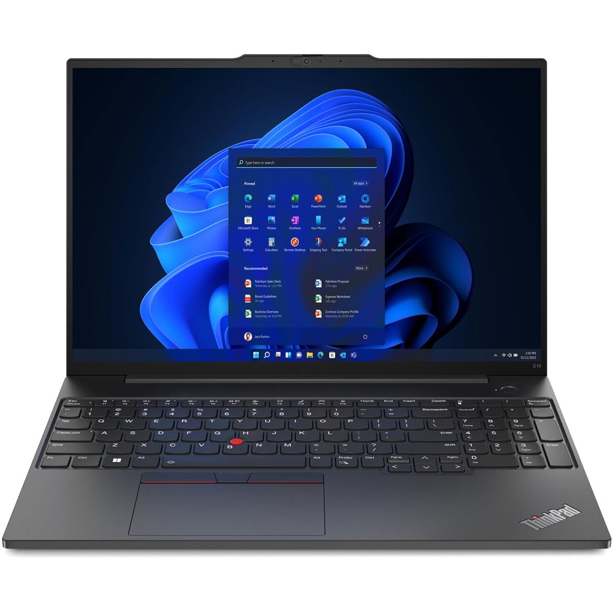 ThinkPad E16 AMD - 16", 16GB, 512GB SSD