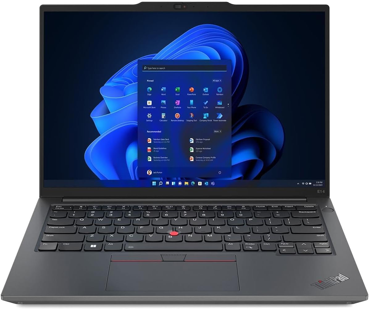 ThinkPad E14 G5 - 14", 16GB, 256GB SSD