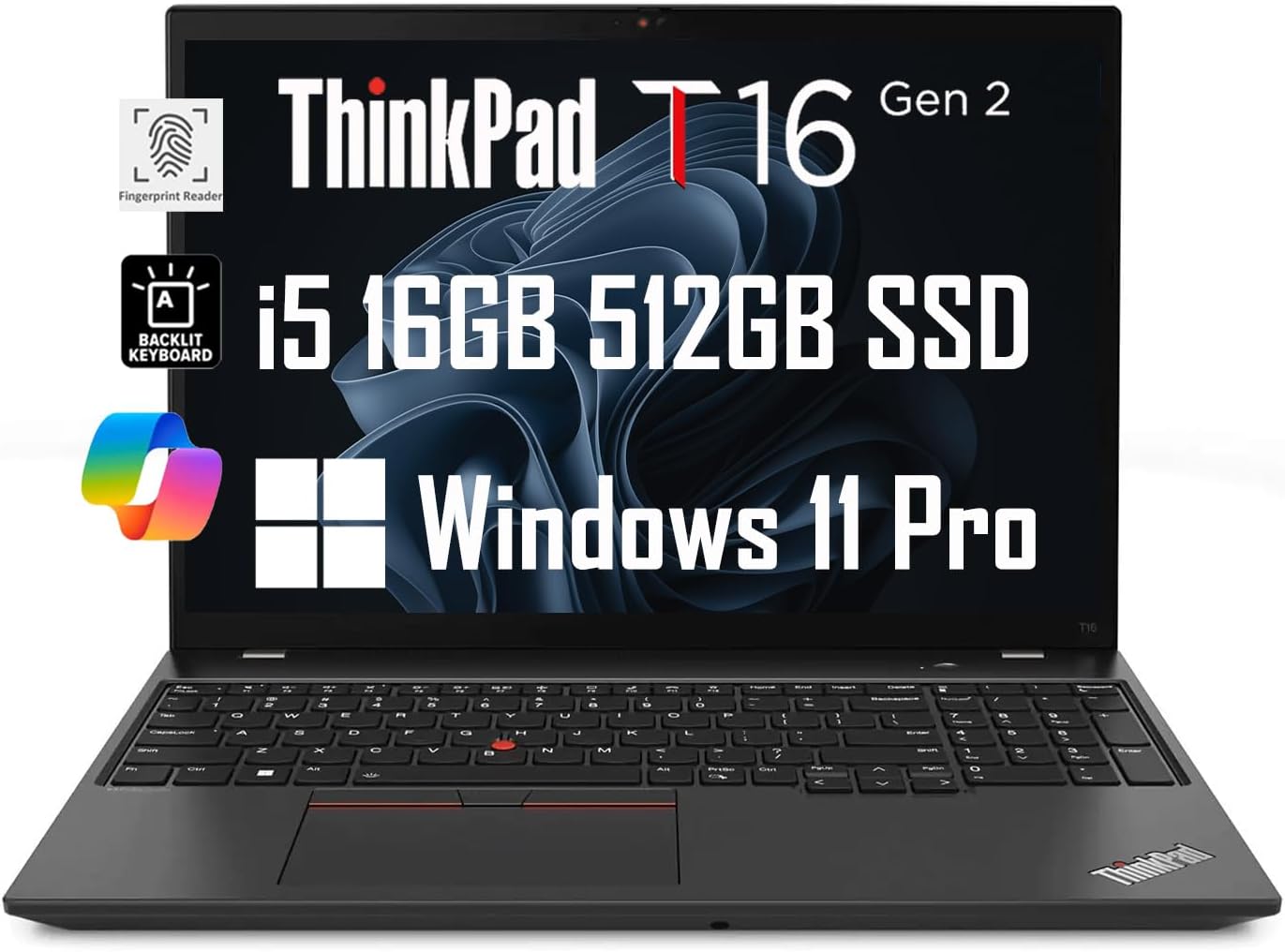 ThinkPad T16 G3 - 16", 16GB, 512GB SSD