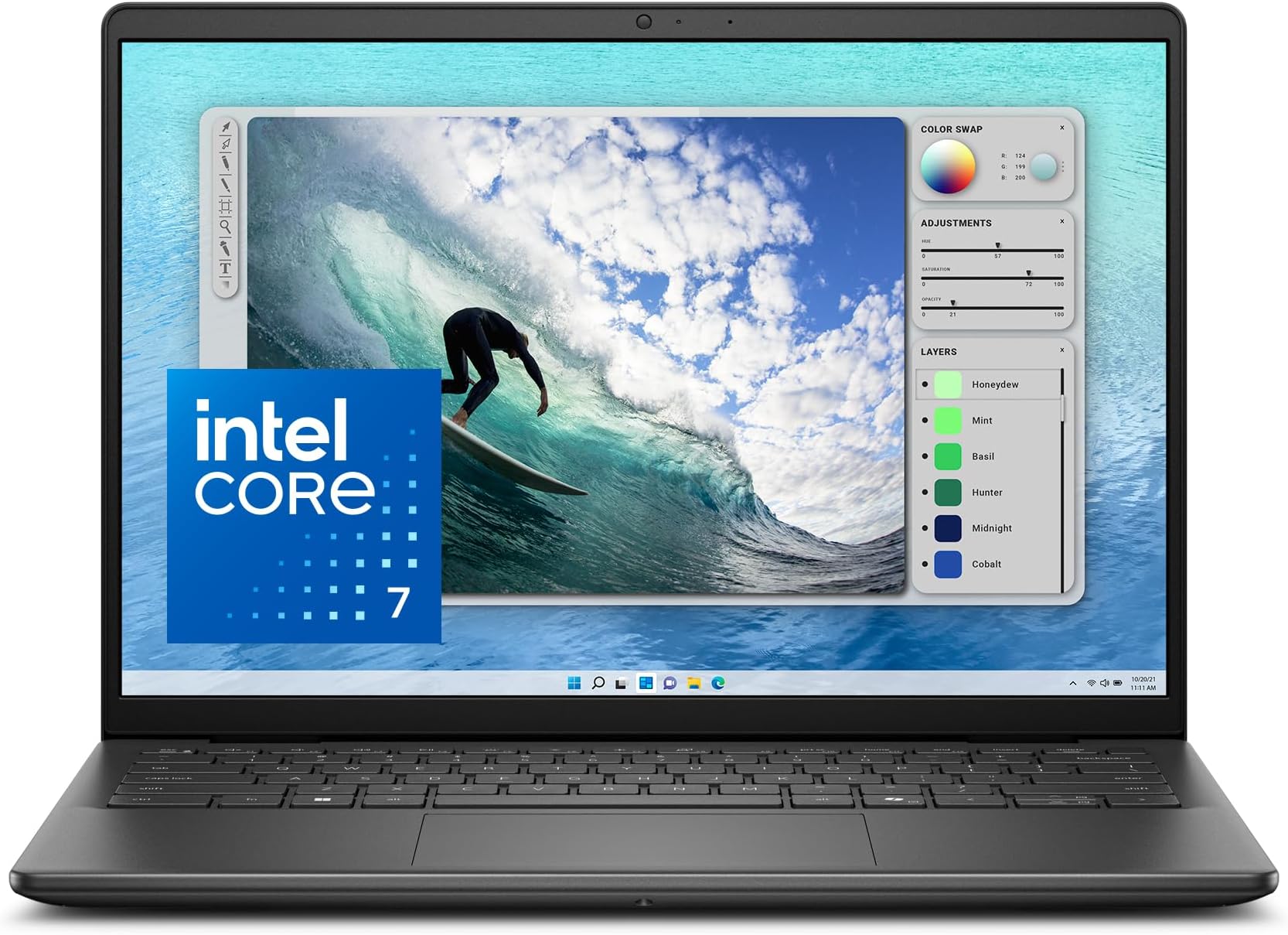 SPL Dell Pro 14 PC14250 CORE_i7_150U 16 GB: 1 x 16 GB, DDR5, 512 GB SSD 14IN, Non - Touch, FHD+, 300 nit, 45% NTSC, Anti, Glare, FHD+IR Cam, IRCamera Integrated 3, cell, 55 Wh, 65W AC adapter, USB Type