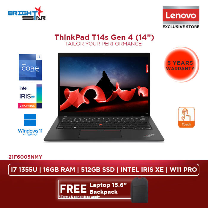 ThinkPad T14s AMD - 5", 16GB, 512GB SSD