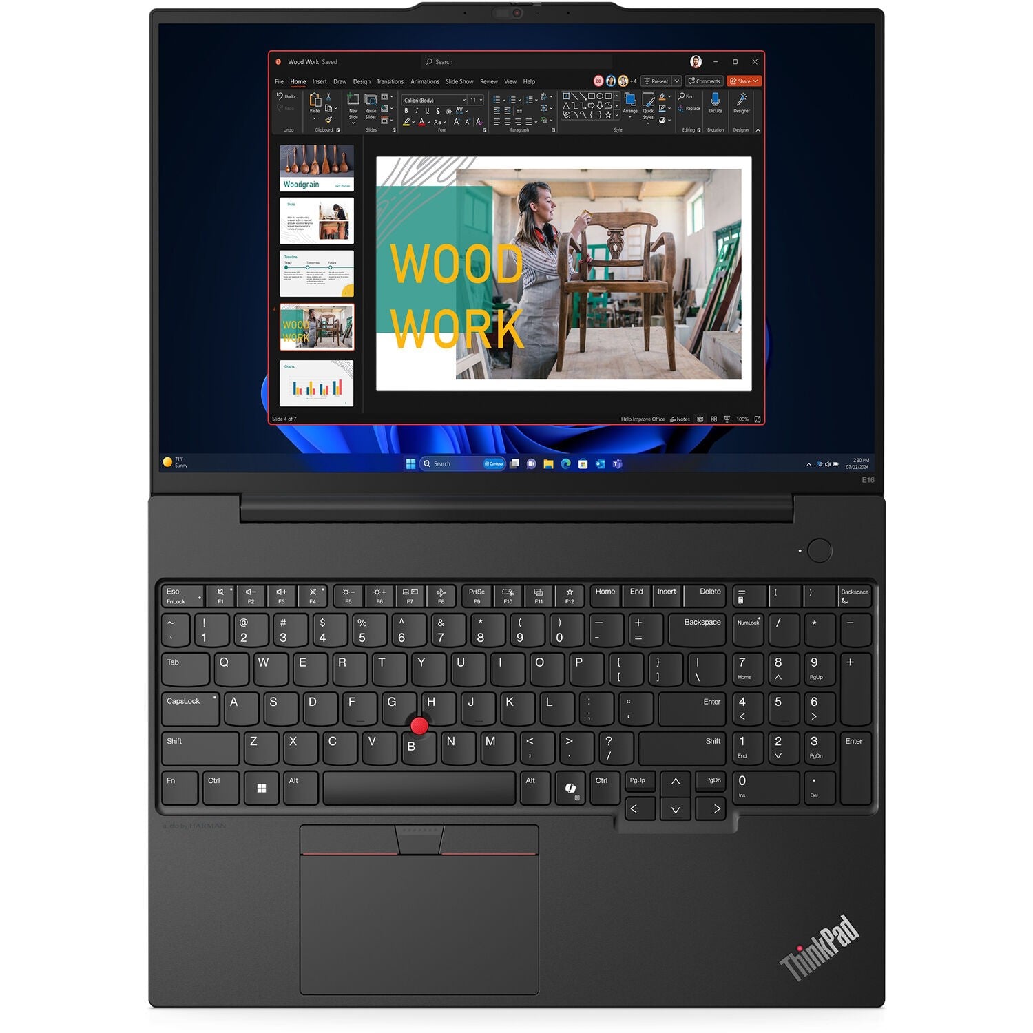 ThinkPad E16 AMD - 16", 8GB, 256GB SSD