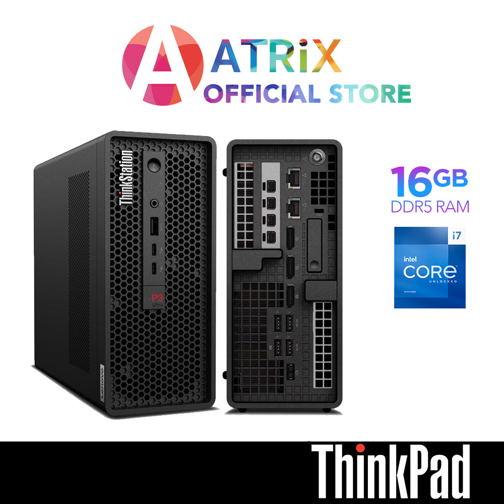 ThinkStation P3 Ultra - 3", 64GB, 2TB SSD