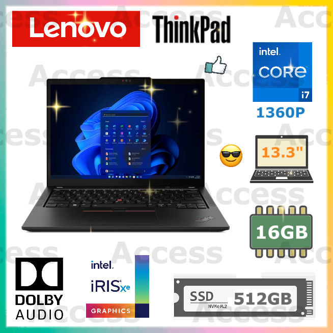 ThinkPad X13 G4 - 13", 16GB, 256GB SSD