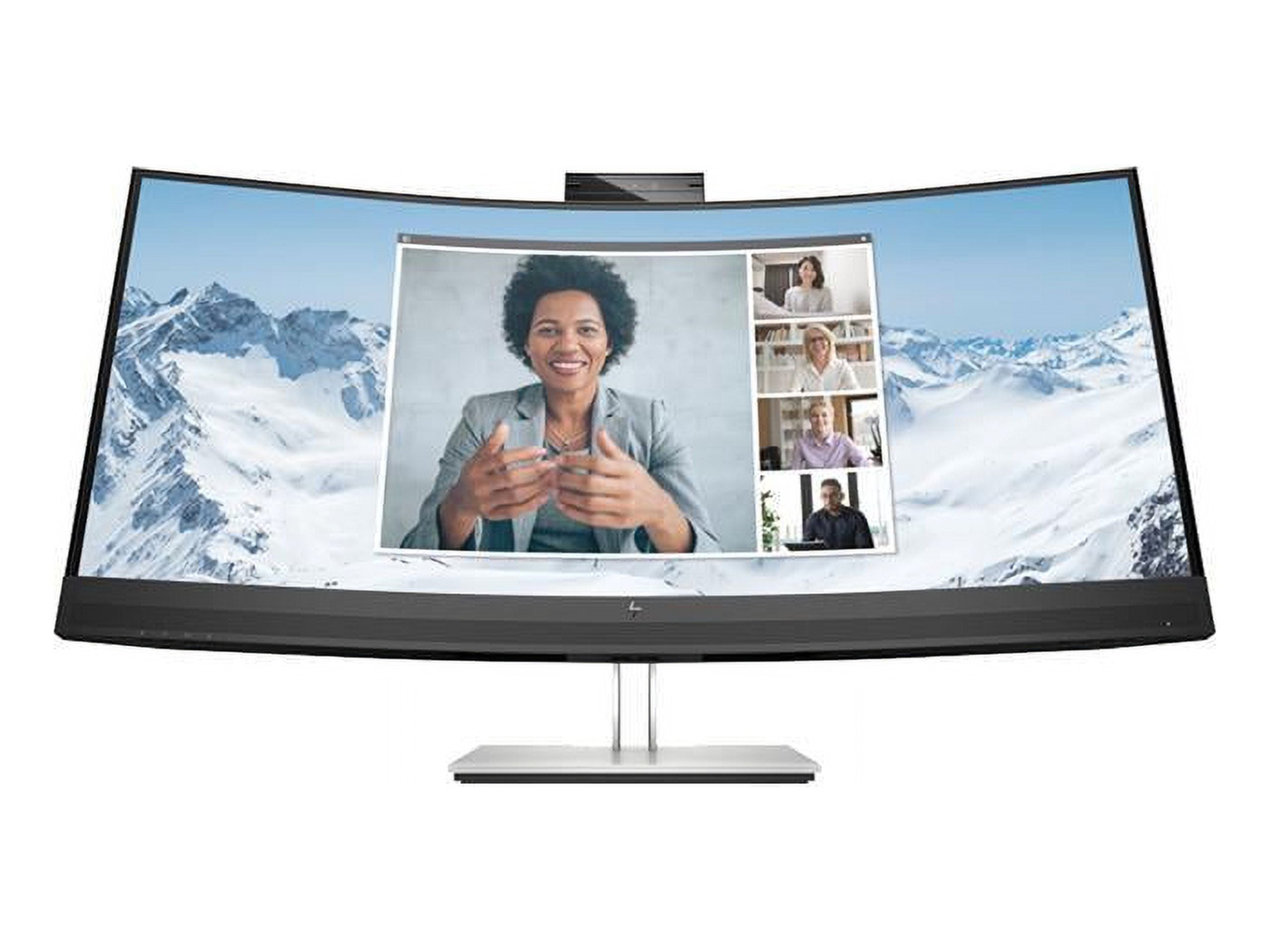 HP Series 7 Pro 34Inch WQHD Conferencing Monitor - 734pm, Curved, 3440 x 1440