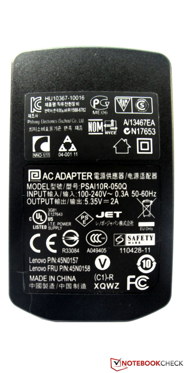 ThinkPad Tablet 36W AC Adapter