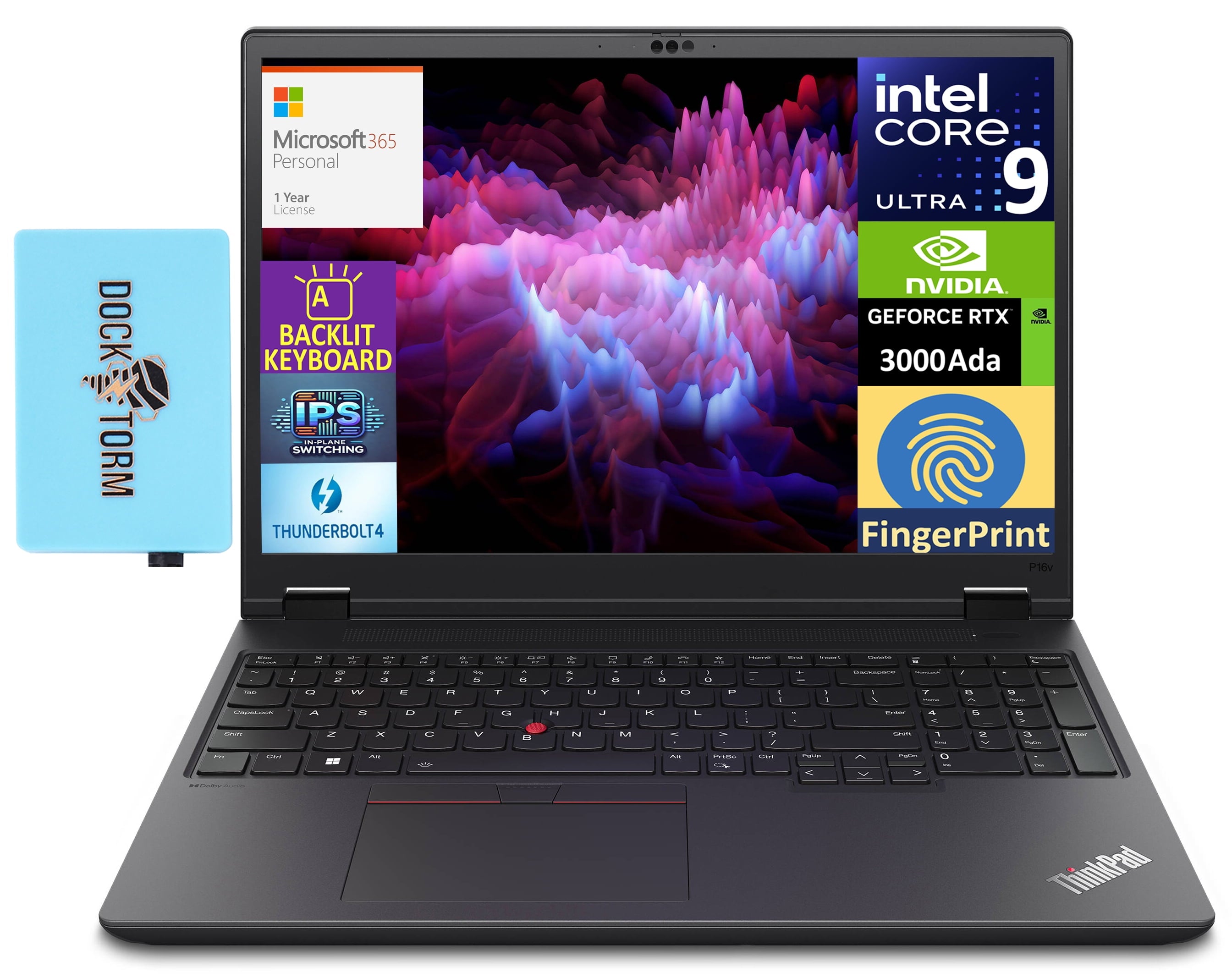 ThinkPad P16v G2 - 9", 64GB, 2TB SSD