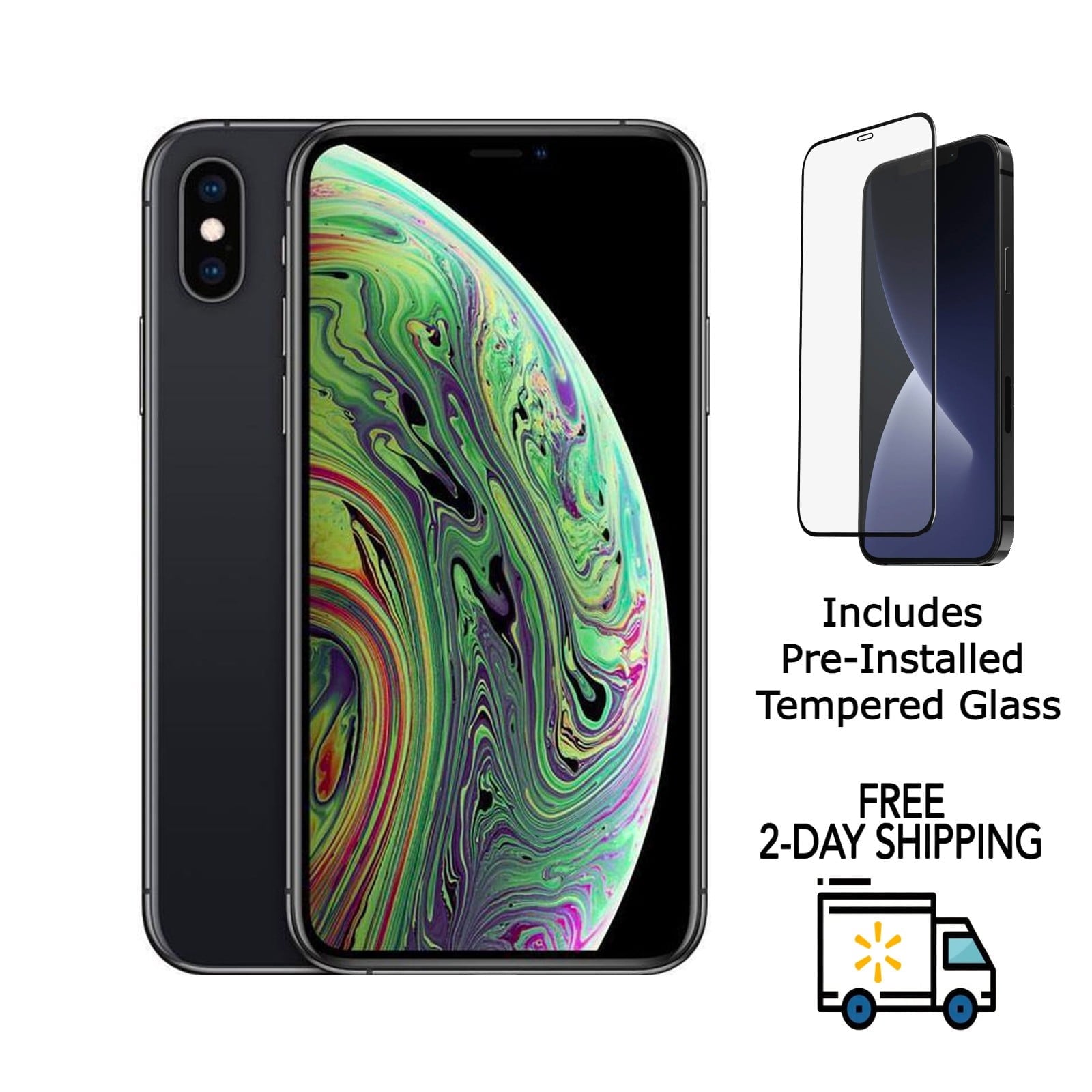 Certified Renewed Grade C (Acceptable) Apple iPhone XS (A1920) 256GB 5.85 - inch (2018) Space Gray, Unlocked, 90day Computerland Warranty Refurb