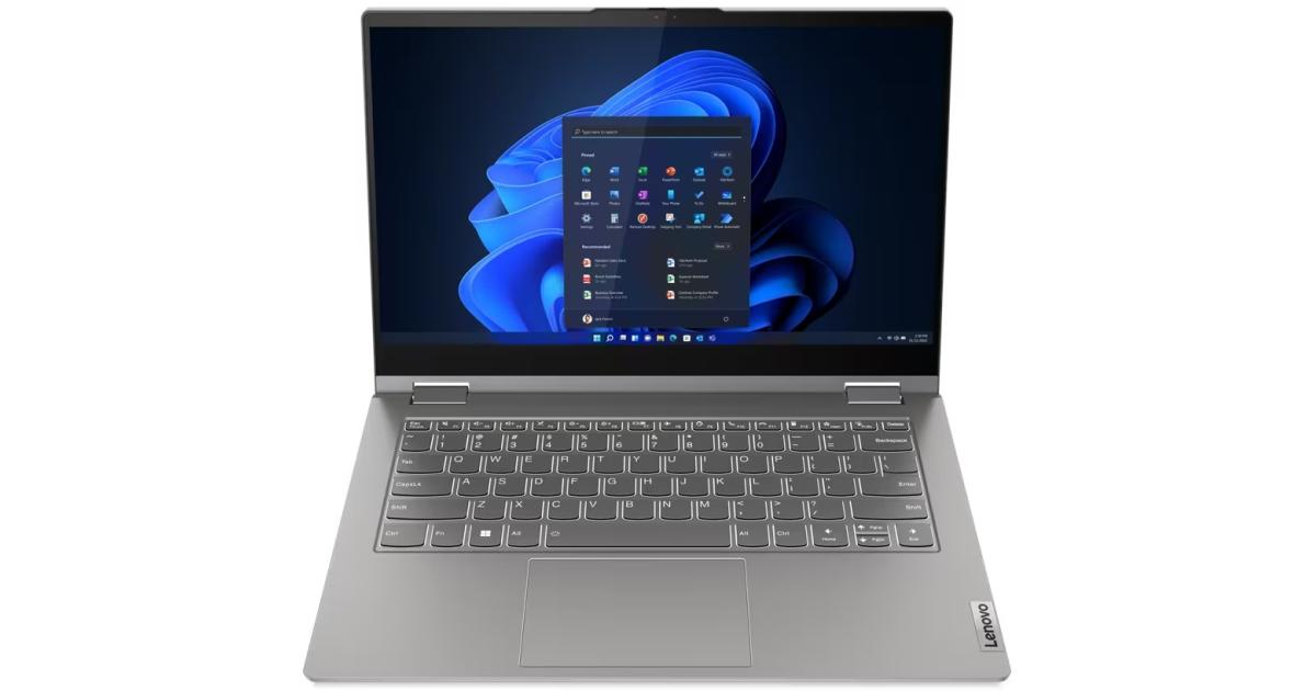 Lenovo ThinkBook 14s Yoga G3 IRU - Intel® Core™ i7-1355U (E-cores up to 3.70GHz