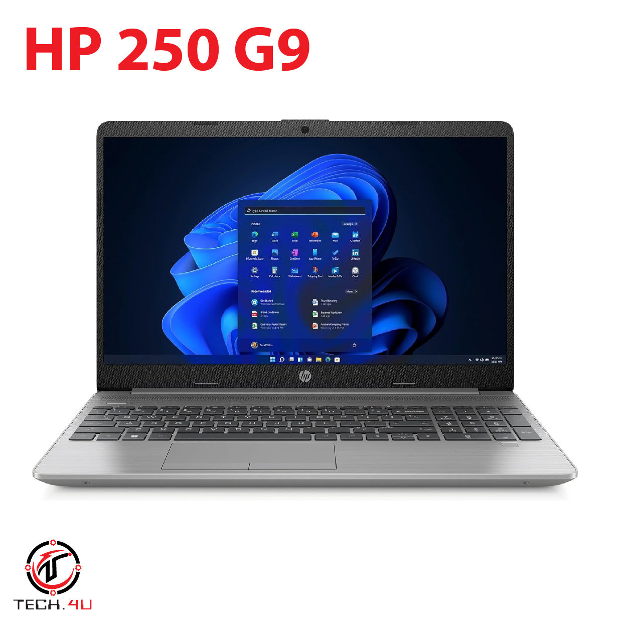 HP 250R 15.6 inch G9 Notebook PC - 15.6Inch