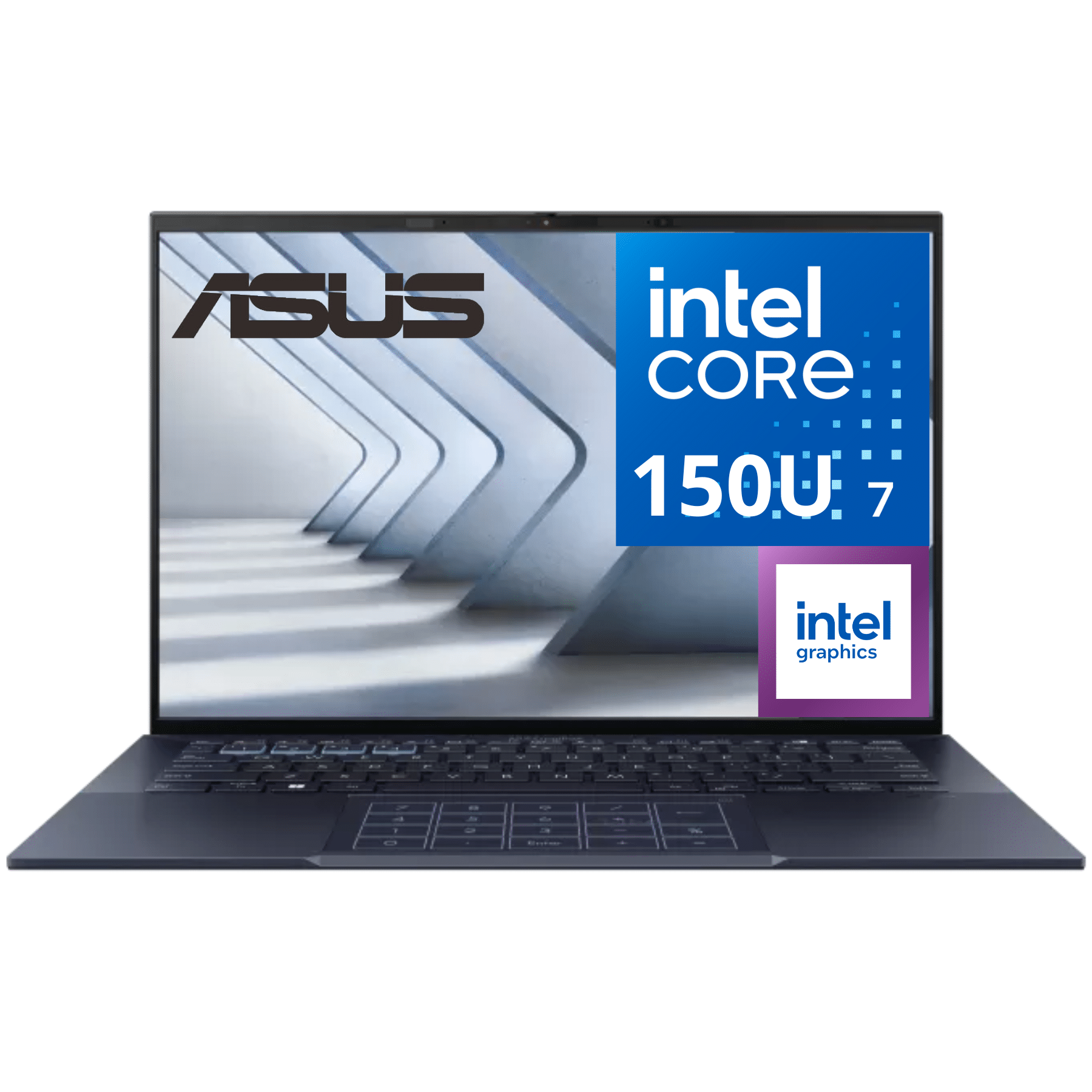 ExpertBook: ASUS ExpertBook/BLACK/14.0 WQXGA+(WQ+) non-Touch/CORE 7 150U/32GB/Intel UMA/1TB/WIN11 PRO