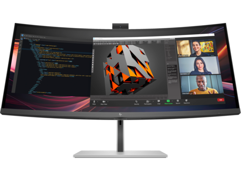 HP Series 7 Pro 34Inch WQHD Conferencing Monitor - 734pm, Curved, 3440 x 1440