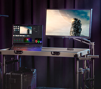 ASUS ProArt Display 15.6 4K HDR SDI Professional Monitor (PA16USV) - UHD (3840 x 2160), IPS, HDR, 10, 100% sRGB/Rec.709, Eless than2, Calman Verified, 12G, SDI, HDMI, USB