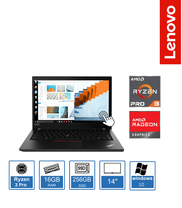 ThinkPad T14 AMD - 14", 16GB, 256GB SSD