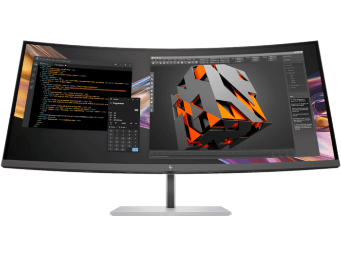 HP Series 7 Pro 37.5Inch WQHD+ Thunderbolt 4 Monitor - 738pu, LCD Monitor, Curved