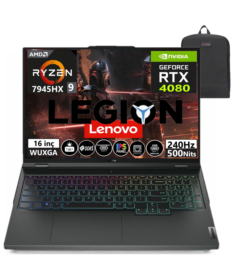 Lenovo Legion Pro 7 16ARX8H - AMD Ryzen™ 9 7945HX (2.50GHz