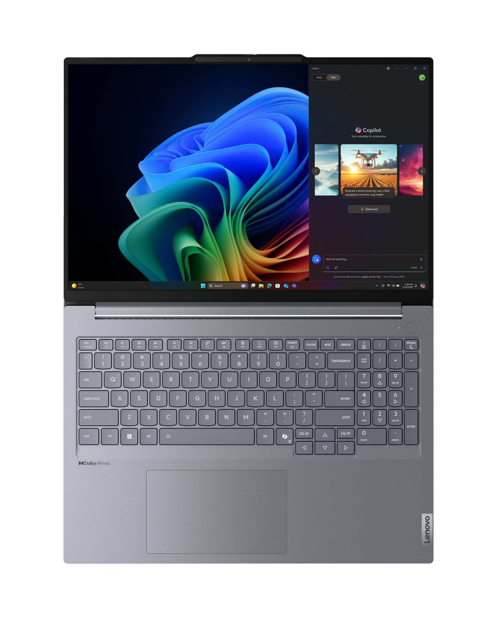 Lenovo ThinkBook 16 G7 QOY - Snapdragon® X Plus X1P-42-100 (3.40GHz