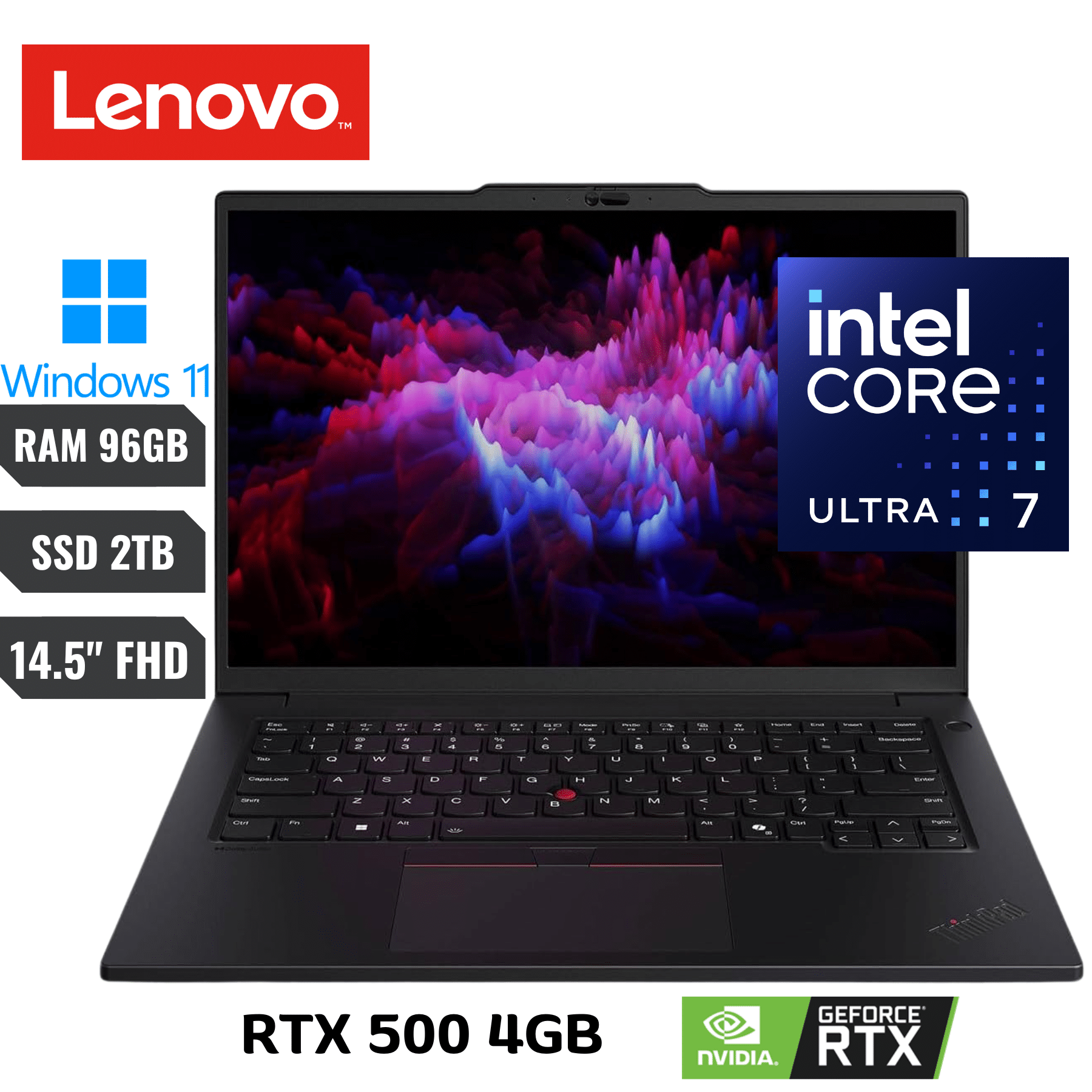 ThinkPad P14s G5 - 7", 96GB, 2TB SSD