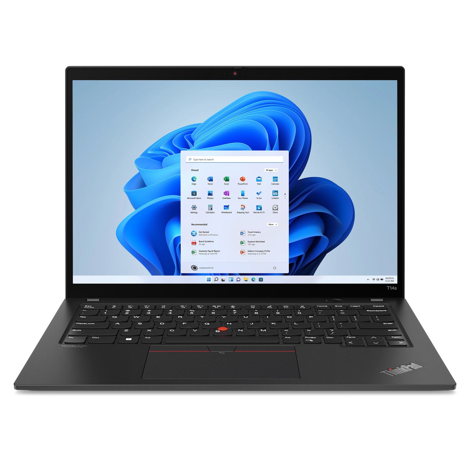 ThinkPad T14s G3 - 14", 16GB, 512GB SSD