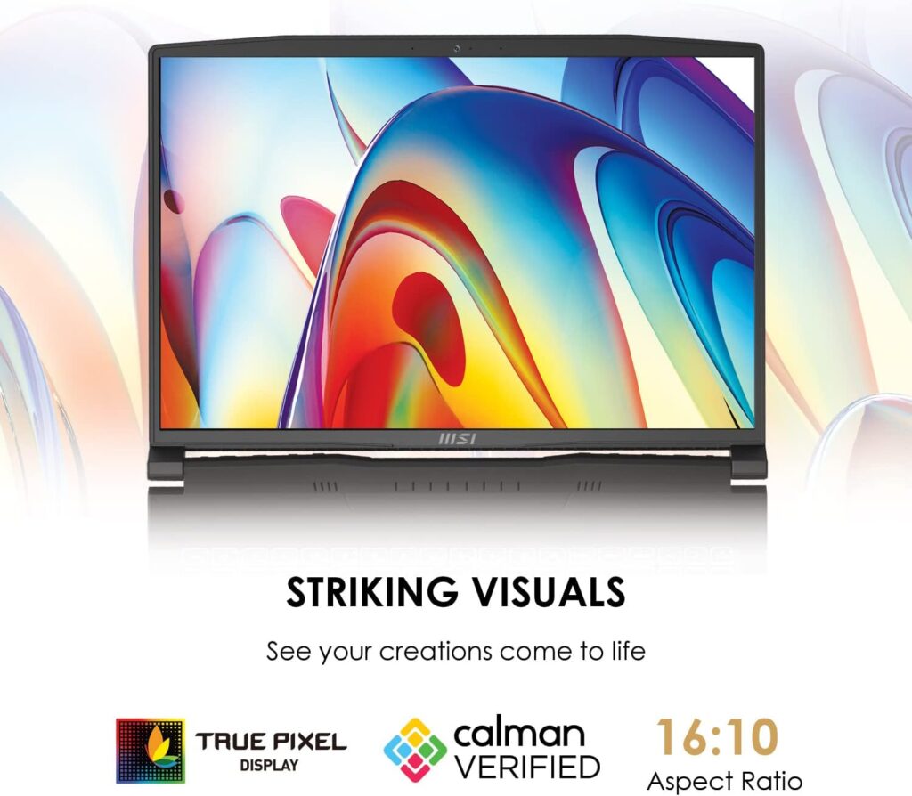 MSI CREATOR M16 16IN 16X10 60HZ QHD+ CONTENT CREATION LAPTOP INTEL CORE I9-13900H RTX 4050 16GB 1TB NVME SSD WIN 11 PRO