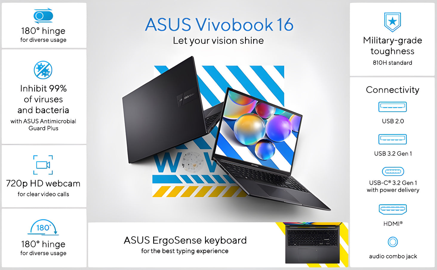 ASUS Vivobook 16 (X1607QA) - 16Inch