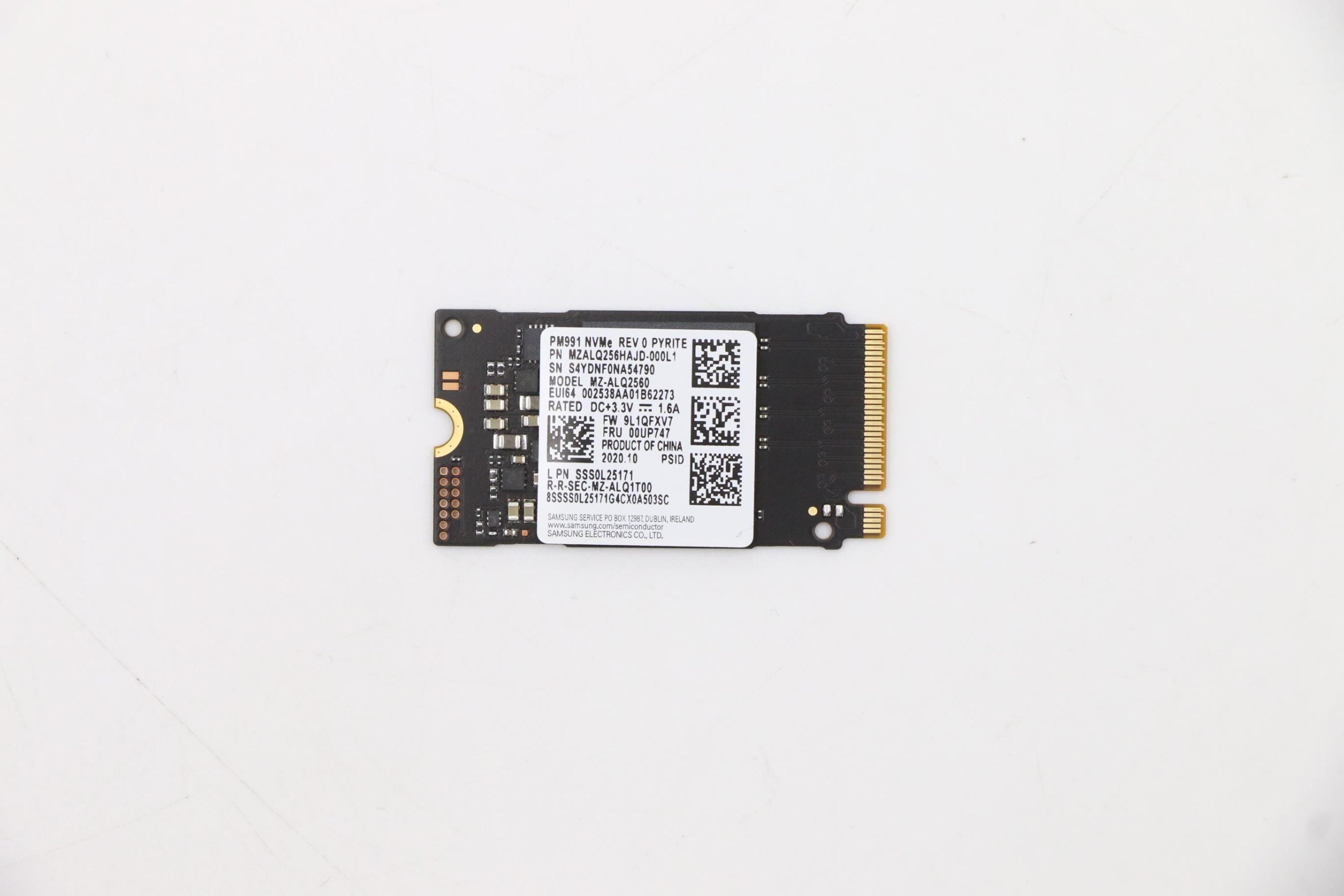 ThinkPad 256GB PCIe - 2"
