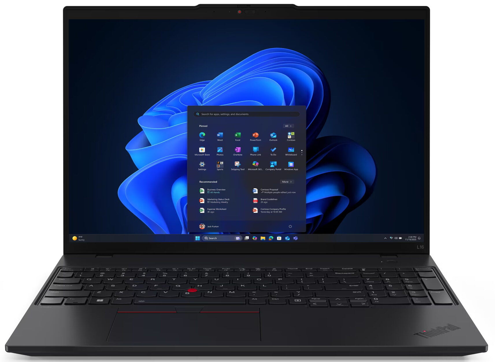 ThinkPad L16 AMD - 16", 16GB, 256GB SSD