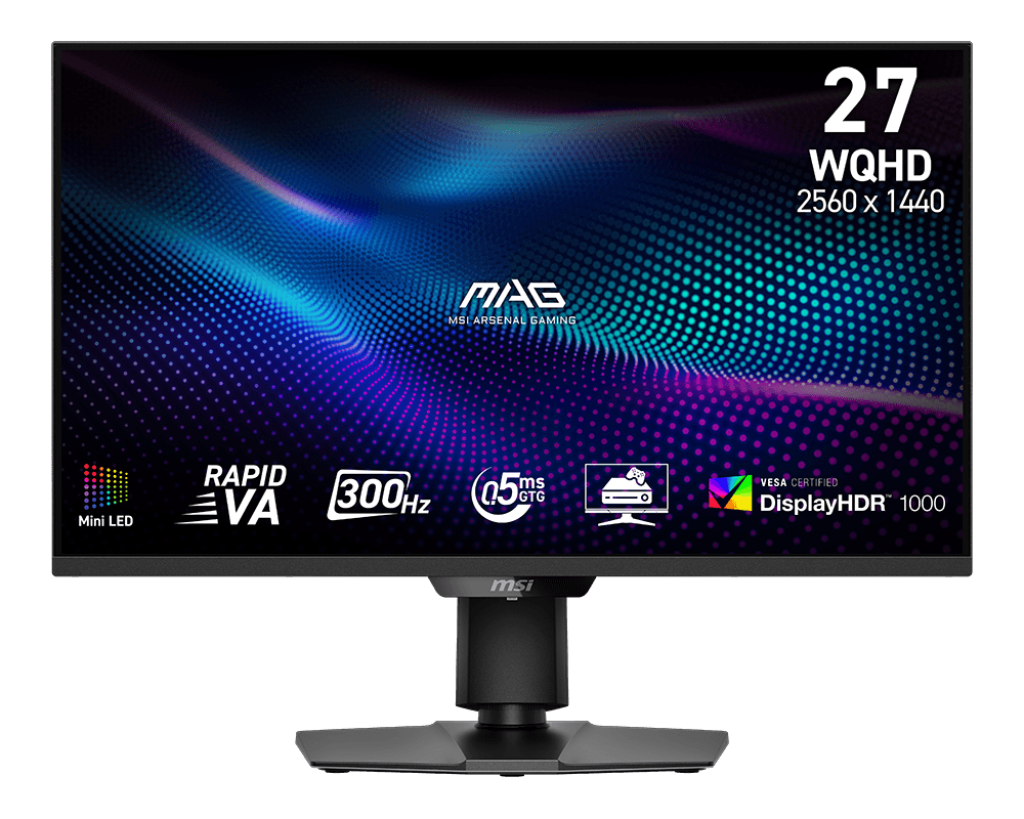 MAG 274QPF X30MV 27" QHD 300Hz Flat Gaming Monitor - 27Inch