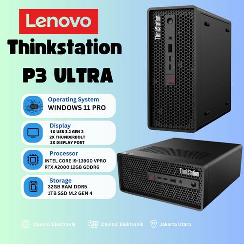 ThinkStation P3 Ultra - 3", 32GB, 1TB SSD