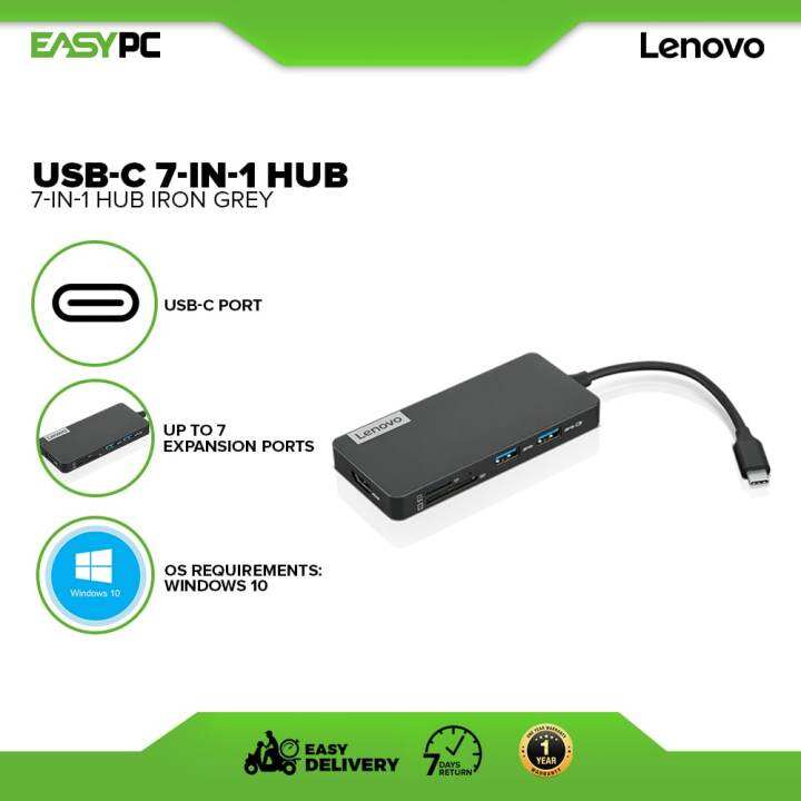 Lenovo USB - C 7-in-1 Hub