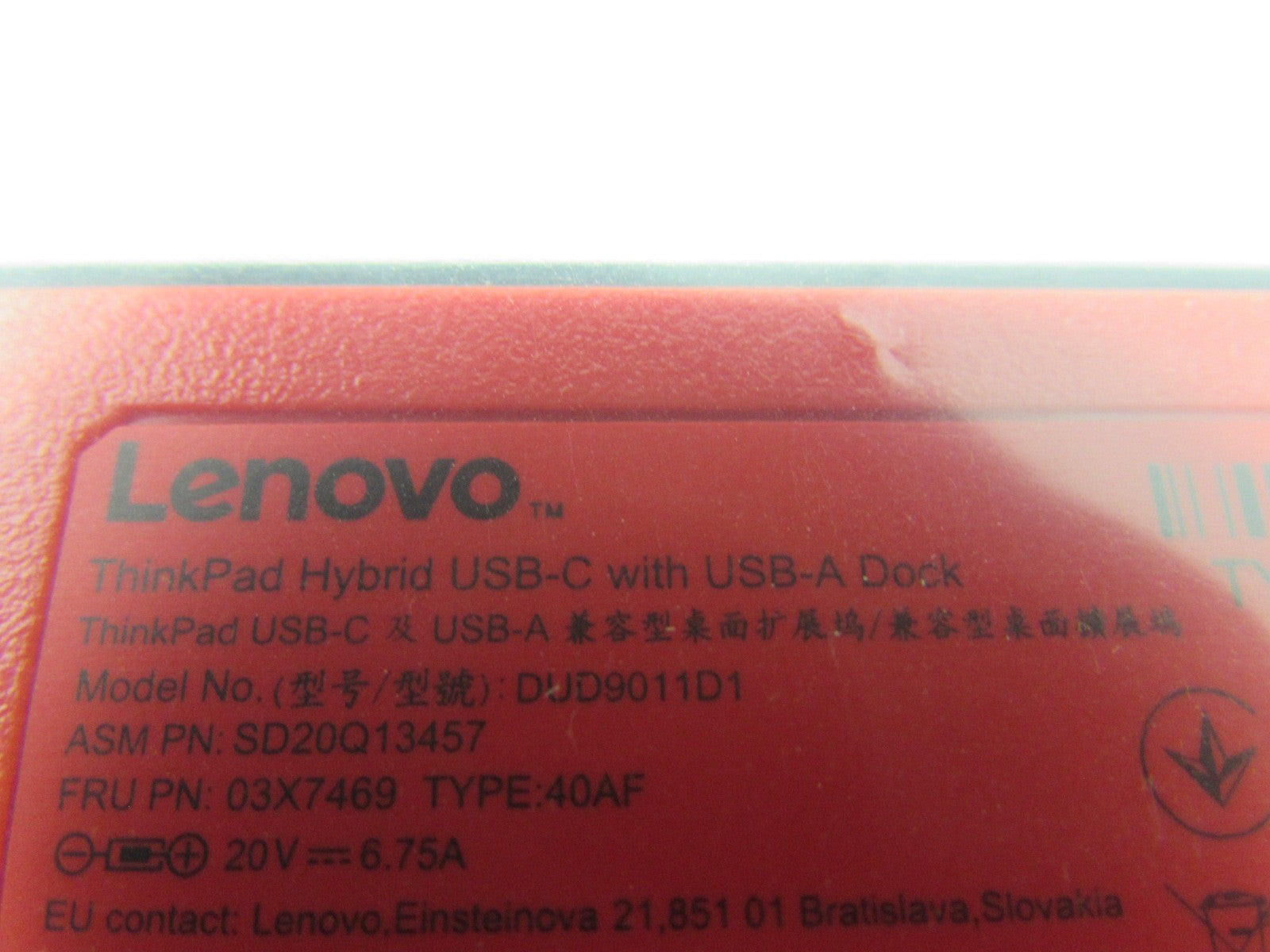 ThinkPad Hybrid USB-C
