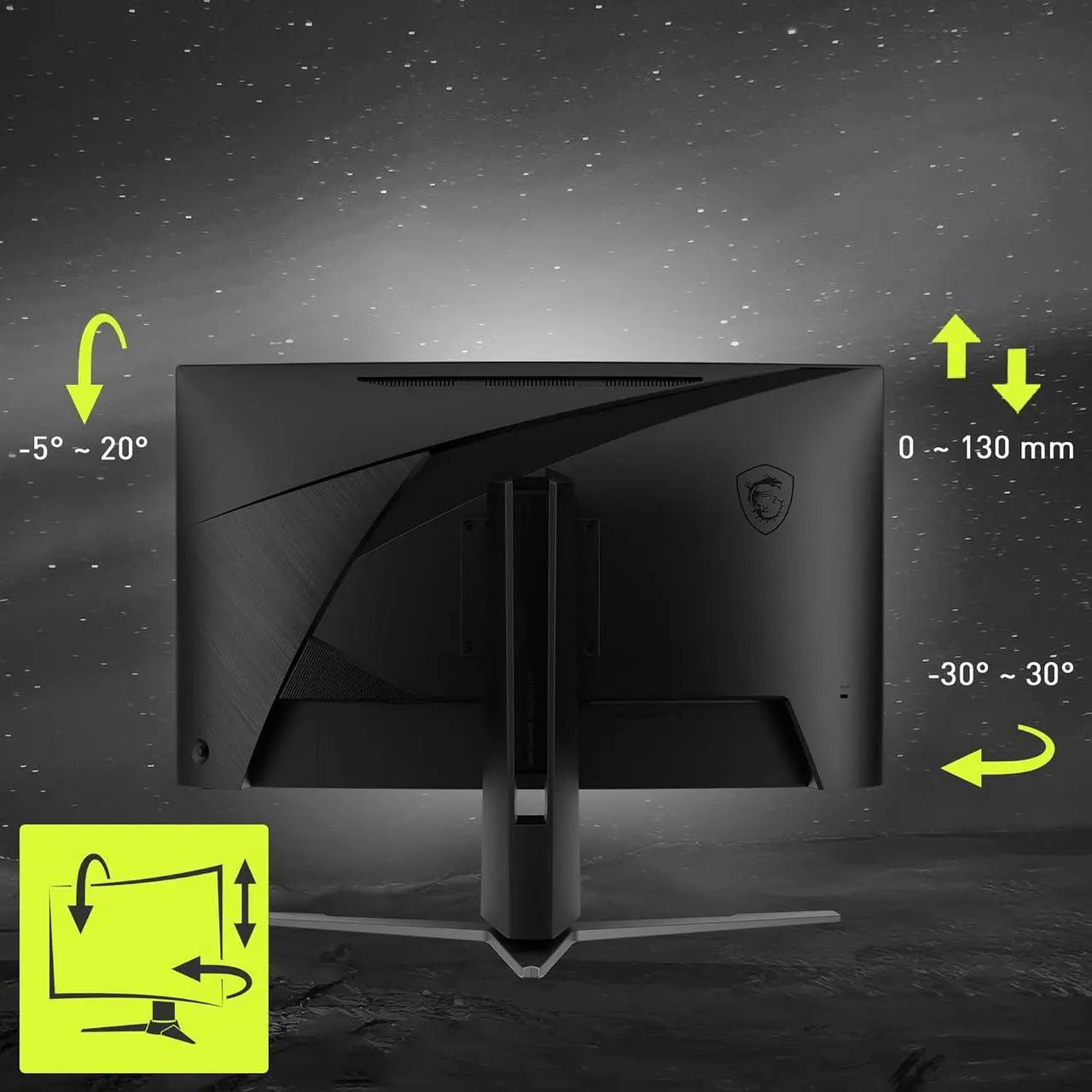 METALLIC BLACK - RGB; RAPID VA; 2560 X 1440 (QHD); FREESYNC PREMIUM; HDR 400; NON, GLARE WITH NARROW BEZEL; 16:9; 300CD / M2; 1MS (GTG); 1000R; HDMI 2 (V2.0B); 1 (V1.4A); 1 (DP ALTERNATIVE); 2 X USB 2.0 (TYPE A) + 1 X USB 2.0 (TYPE B; PC TO MNT);HEIGHT AD