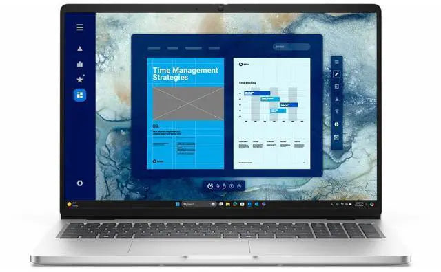 SPL Dell Pro 16 PC16250 CORE_i5_120U 8 GB: 1 x 8 GB, DDR5, 256 GB TLC SSD, 16IN, Non - Touch, FHD+, 300 nit, 45% NTSC, Anti, Glare, FHD+IR Cam, Integrated 3, cell, 55 Wh, ,65W AC adapter, USB Type