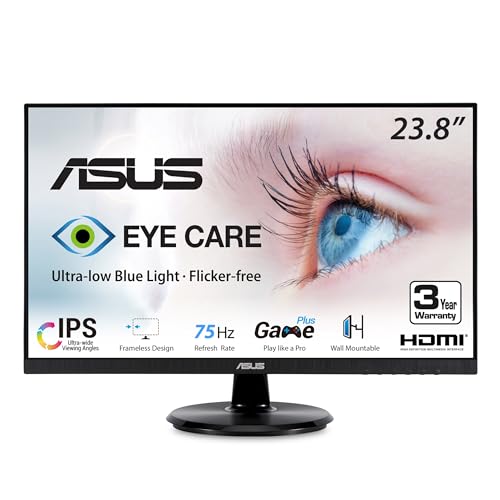ASUS VA24DQ 23.8Inch Monitor