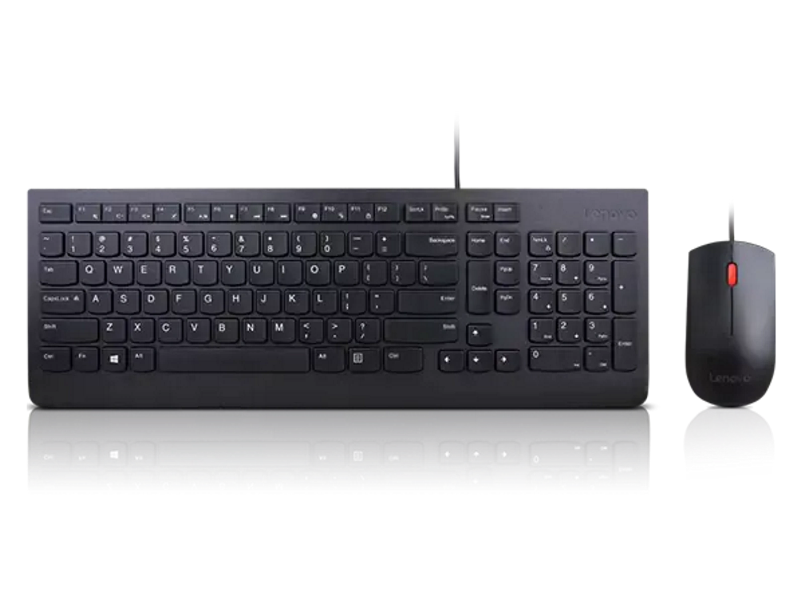 Lenovo Essential Wired Combo Keyboard and Mouse (US English 103P)