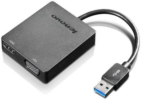Lenovo Universal USB 3.0 to VGA/HDMI Adapter
