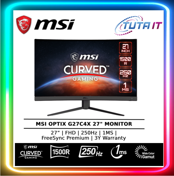 27Inch 1920 X 1080 (FHD) NON-GLARE WITH NARROW BEZE