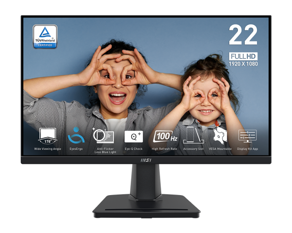 Pro MP225V - Display Diagonal Size: 21.45 inch, 100 Hz refresh rate