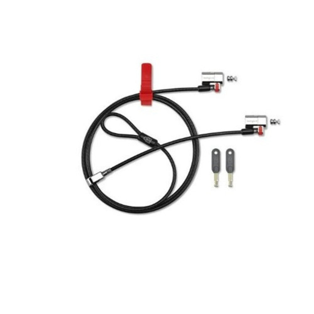 Kensington ClickSafe Keyed Twin Laptop Lock (Standard) - Tablet/Slice Conflict
