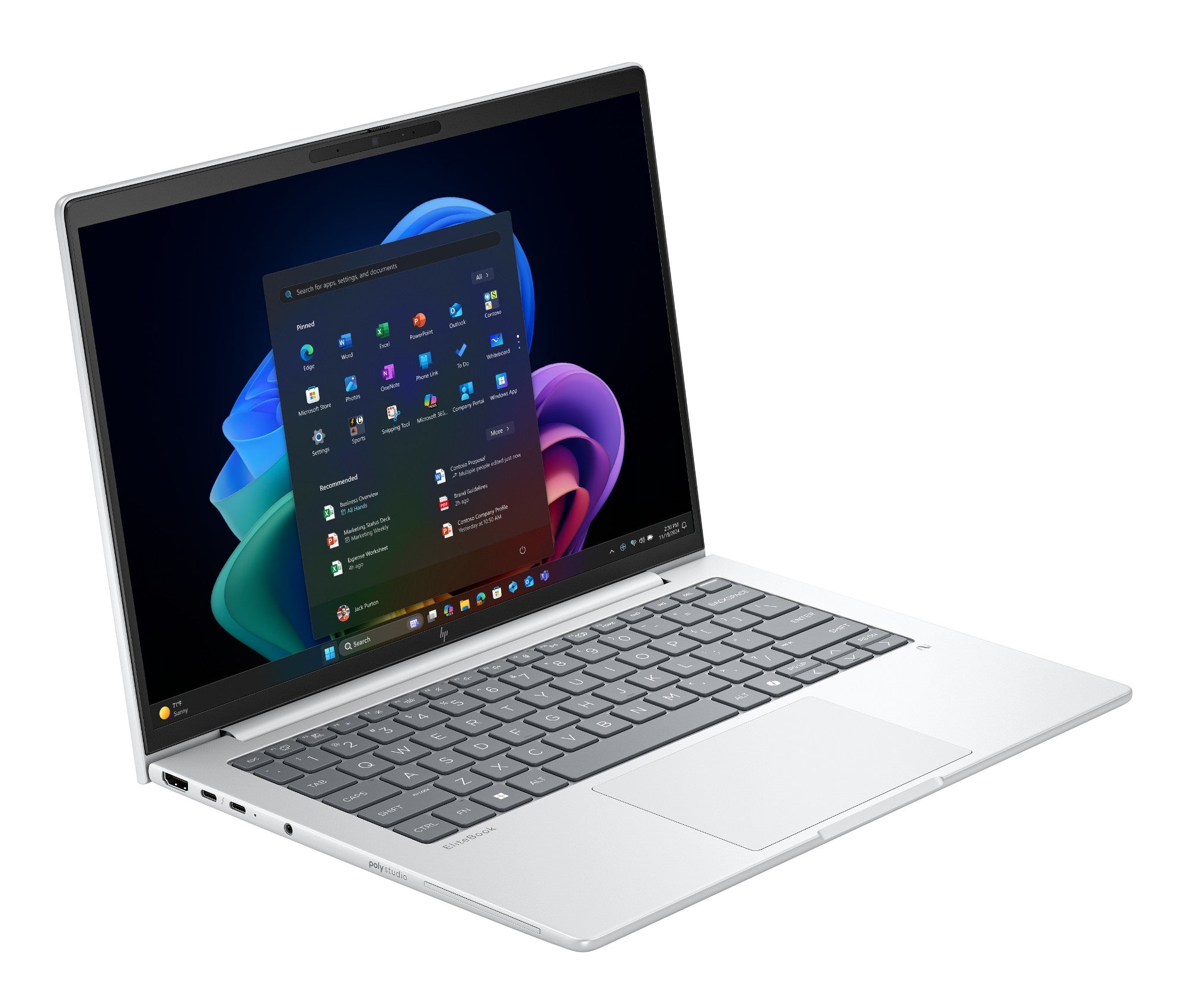 SBUY HP EliteBook 6 G1a 14 inch - AMD Ryzen 7 Pro 250 (3.30 GHz, up to 5.10 GHz, 8 cores), 32GB 5600MT/s DDR5 (1X32GB) SODIMM, 1TB M.2 PCIe NVMe 2280 TLC 4X4 SSD