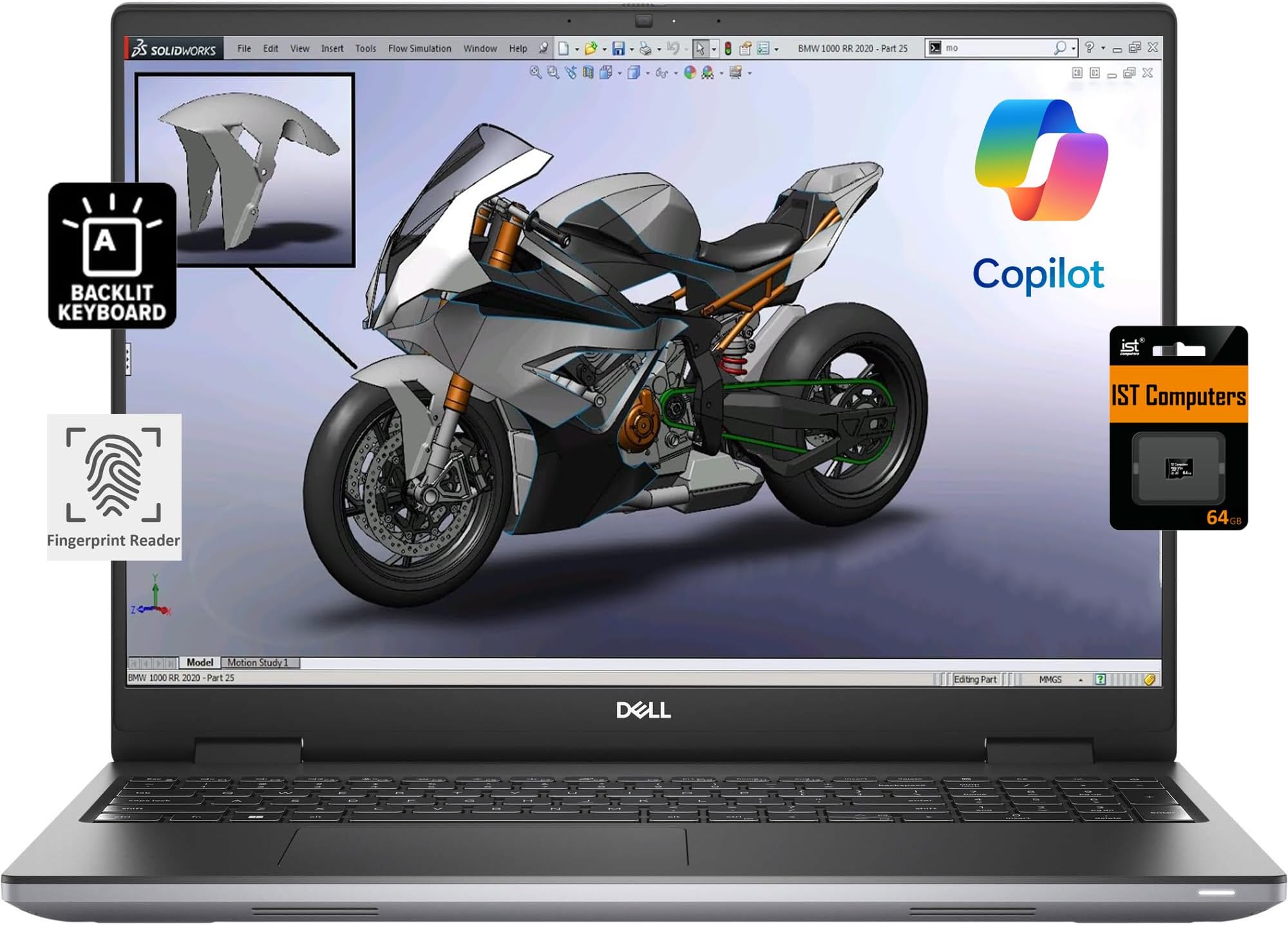 Dell Mobile Precision Workstation 7780 BTX 1 TB - Intel Core i7-13850HX