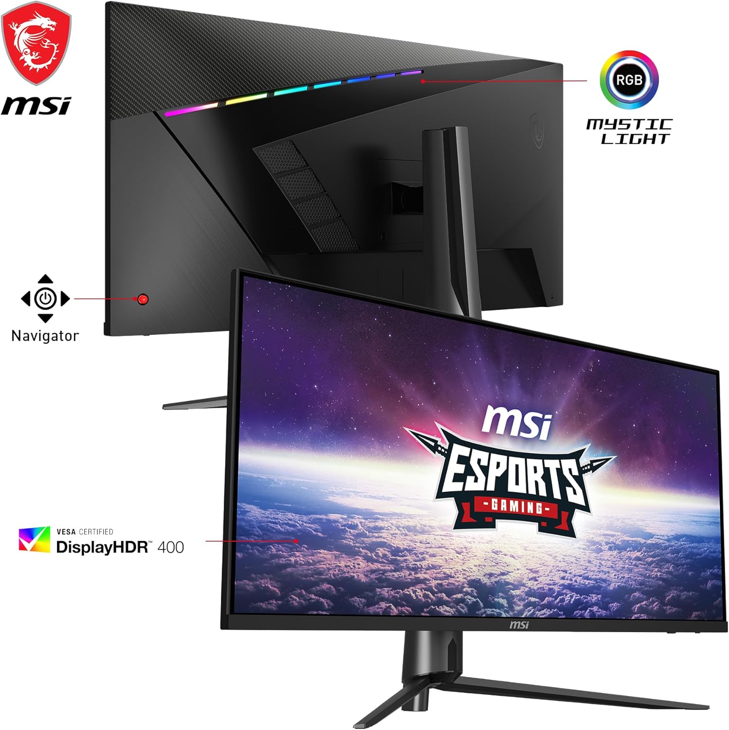 METALLIC BLACK - RGB, IPS, 3440 X 1440 (UWQHD), FREESYNC PREMIUM, HDR 400, NON, GLARE WITH NARROW BEZEL, 21:9, 400CD / M2, 1MS (MPRT), 2 (V2.0B), 1 (V1.4A), 1 (DP ALTERNATIVE), 24 MONTHS