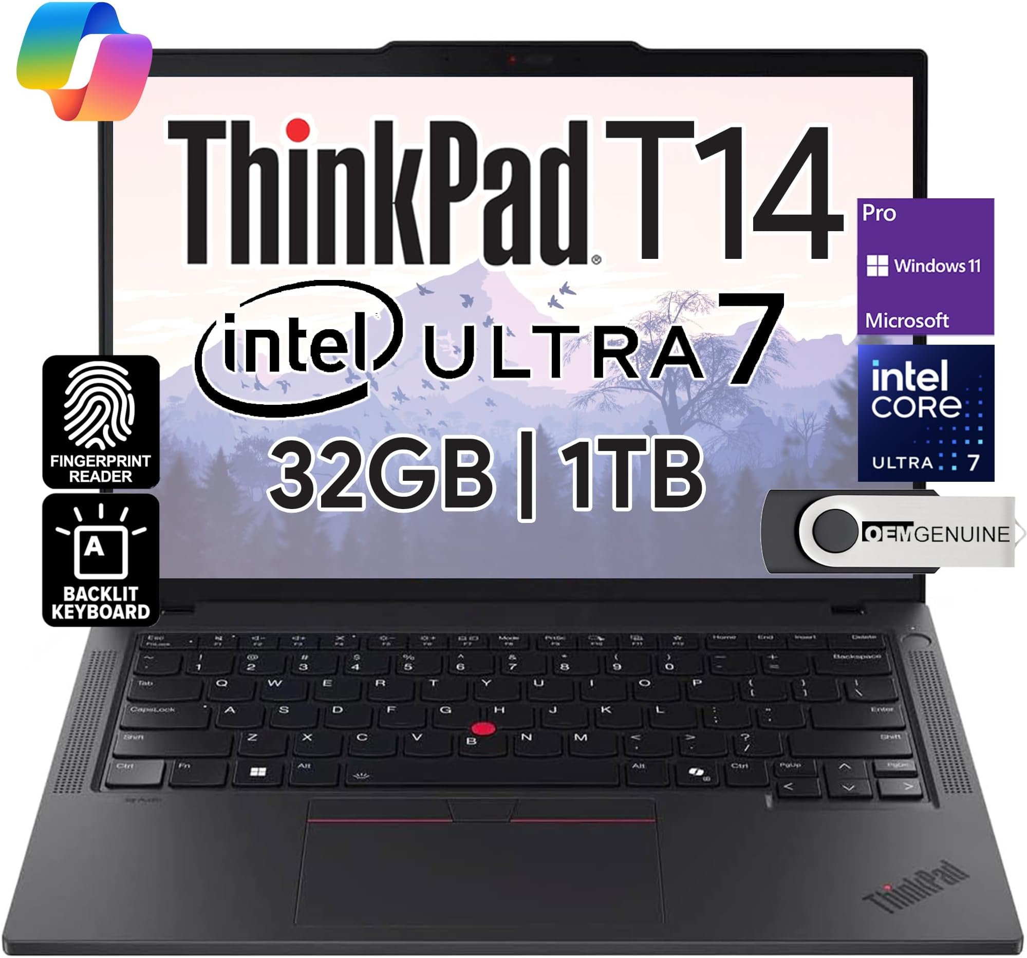 ThinkPad T14s G5 - 5", 32GB, 512GB SSD