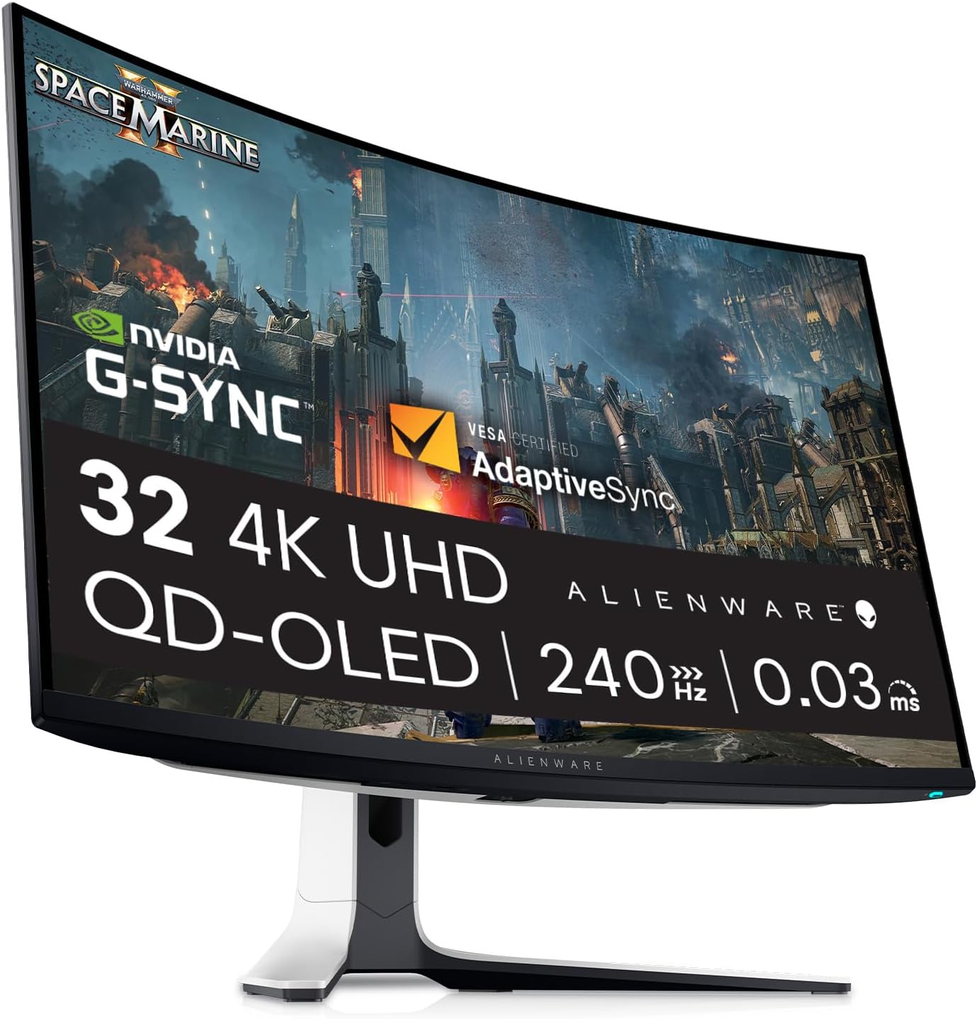 Metallic Black - Sync Compatible, HDR Ready , 16:9, 165Hz, 0.3112mm, 1.07B (8bits + FRC), 300cd / m2, 3000:1, 1ms (GTG), 2 HDMI (v2.0b), 1 Displayport (v1.2a), 2 x USB 2.0 (Type A) + 1 x USB 2.0 (Type B; PC to MNT),...