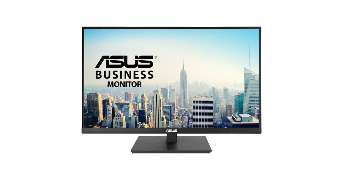ASUS 27Inch 4K Business Monitor (VA27UCPS) - UHD (3840 x 2160), IPS, 99% sRGB, HDR, 10, USB, C PD65W, USB Hub, Speakers, Eye Care, Ergonomic, VESA Wall Mountable, Green Sustainability, 3 yr warranty