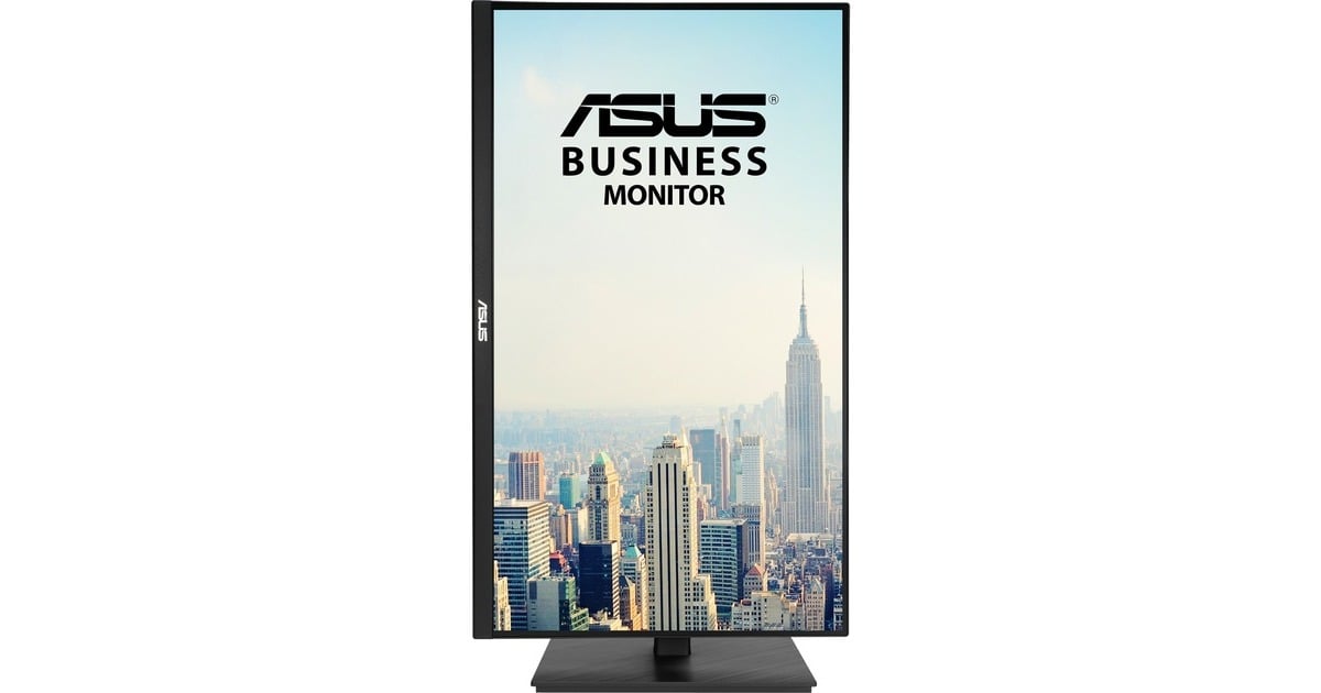 ASUS 27Inch 4K Business Monitor (VA27UCPS) - UHD (3840 x 2160), IPS, 99% sRGB, HDR, 10, USB, C PD65W, USB Hub, Speakers, Eye Care, Ergonomic, VESA Wall Mountable, Green Sustainability, 3 yr warranty