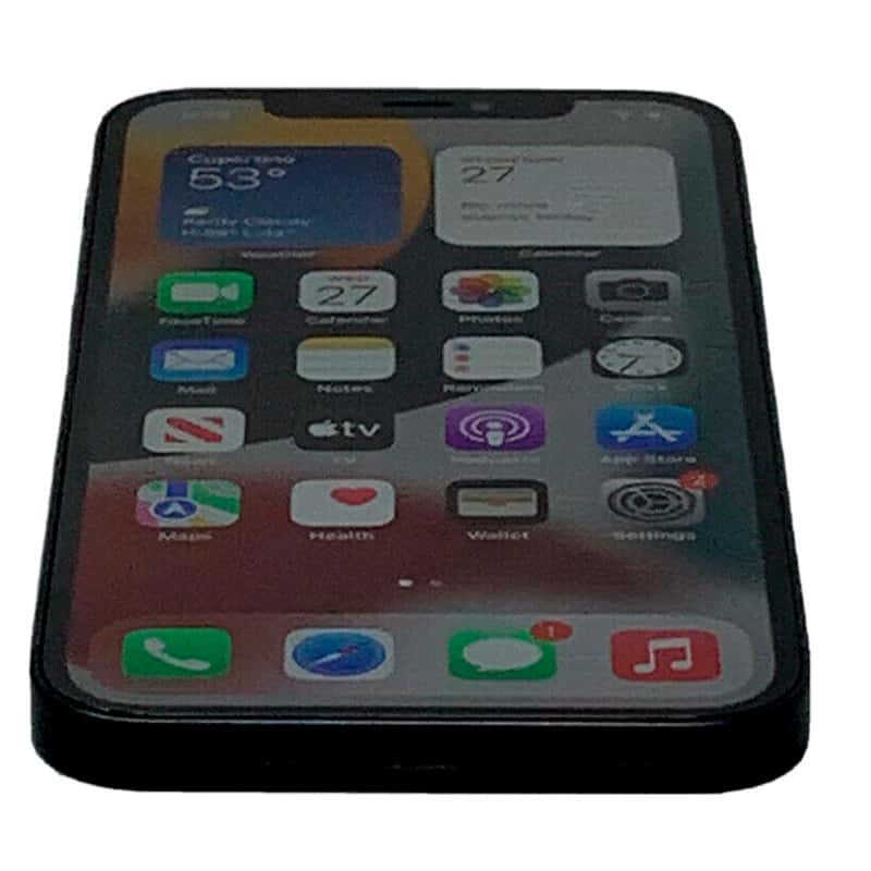 Certified Renewed Grade A (Excellent) Apple iPhone 12 (A2172) 64GB 6.1 - inch (2020) Black, Unlocked, 90day Computerland Warranty Refurb