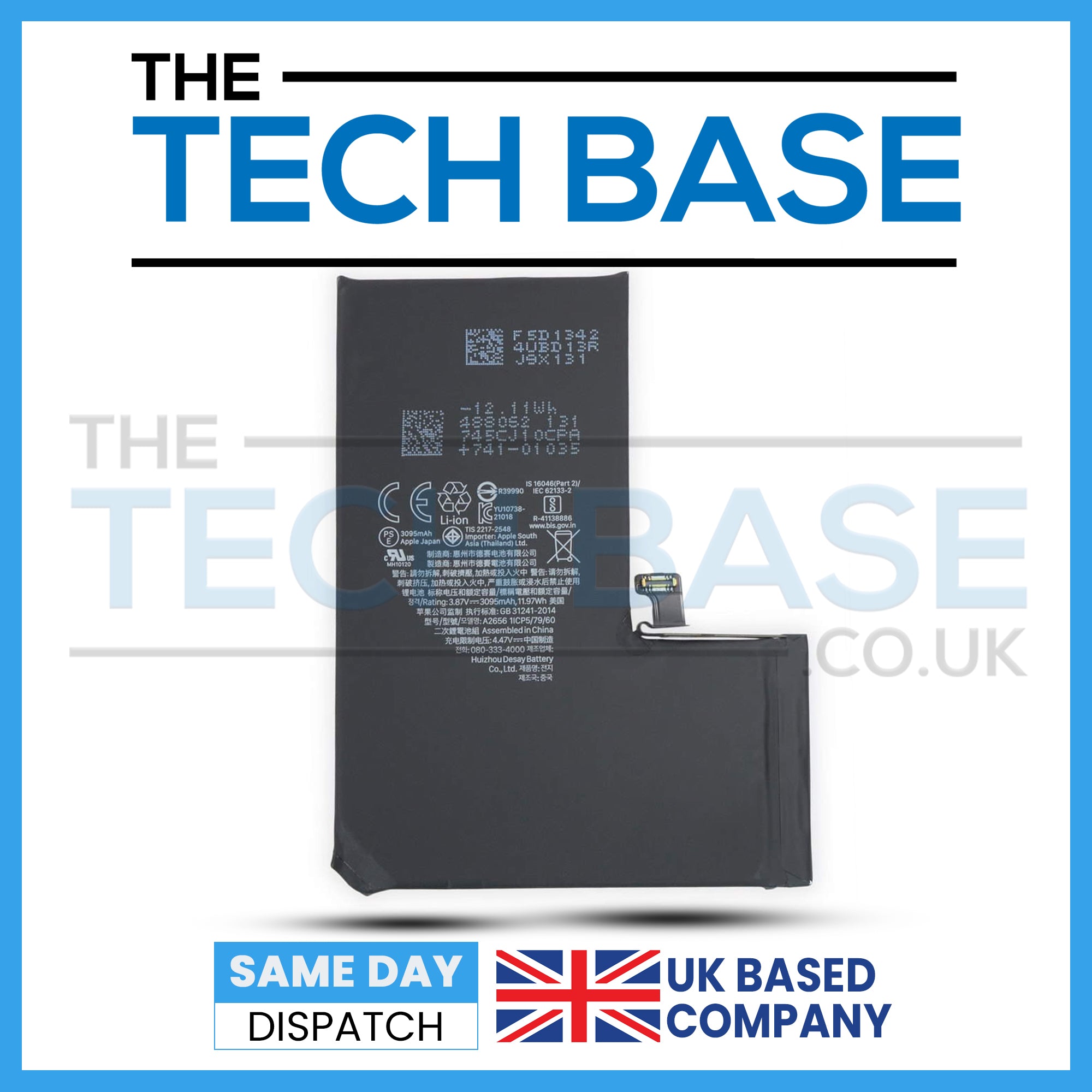 Certified Renewed Grade B (Good) Apple iPhone 13 Pro (A2483) 128GB 6.1 - inch (2021) Graphite, Unlocked, 90day Computerland Warranty Refurb